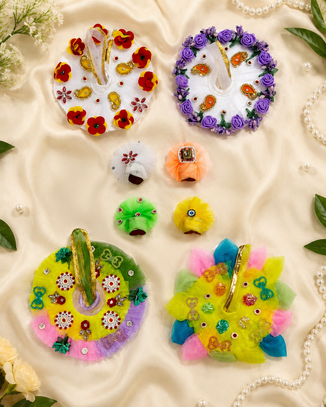 Laddu Gopal Premium 4 Dress Combo Set