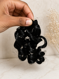 Laddu Gopal Curly Hair Wig | Handmade Soft Fiber Hair